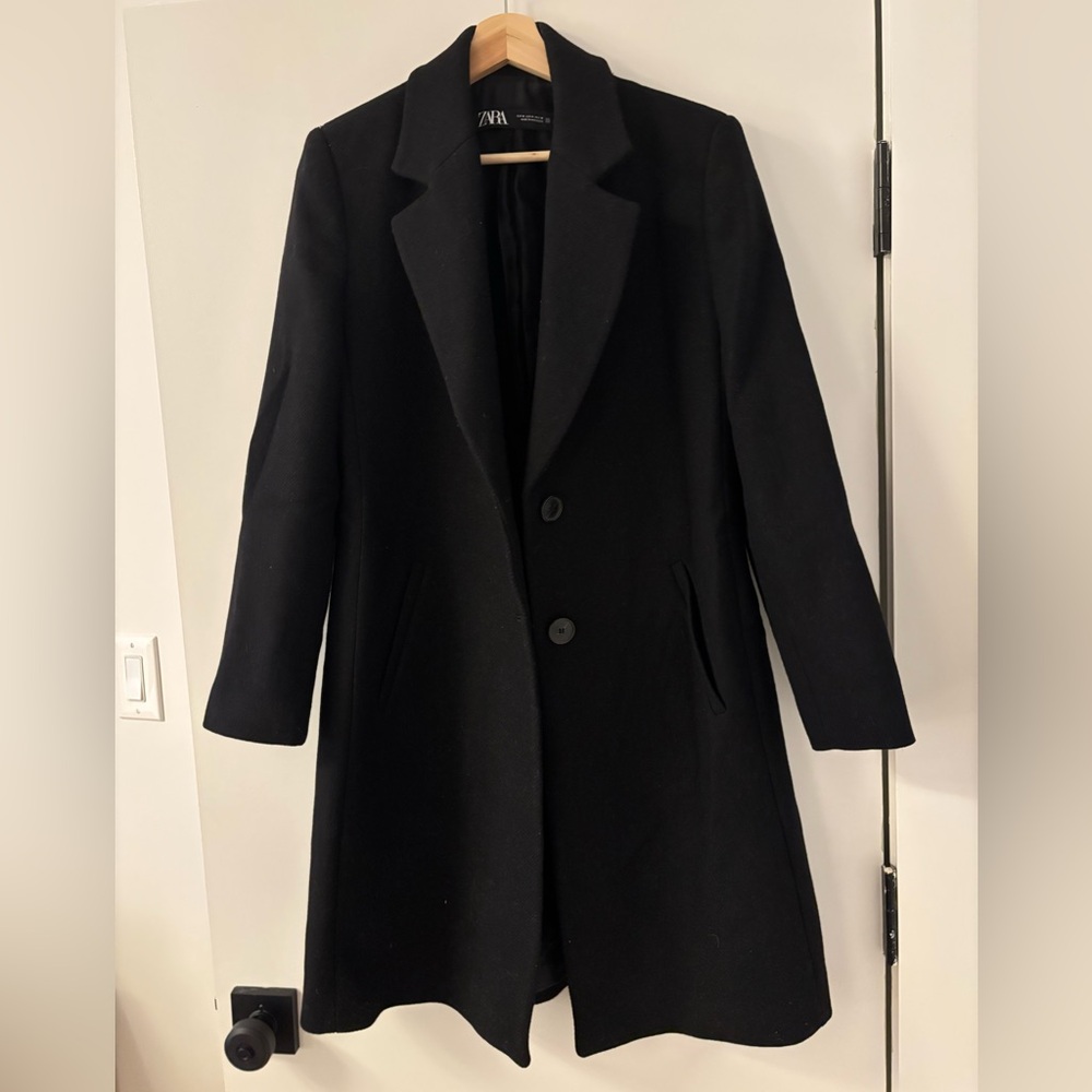 Zara Women's Black Coat